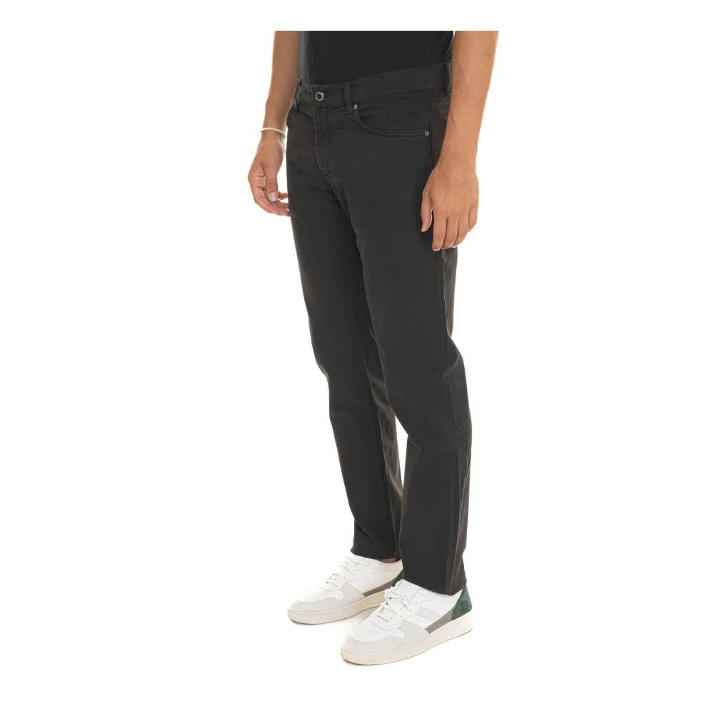 Harmont & Blaine Slim Fit Casual Broek Black Heren