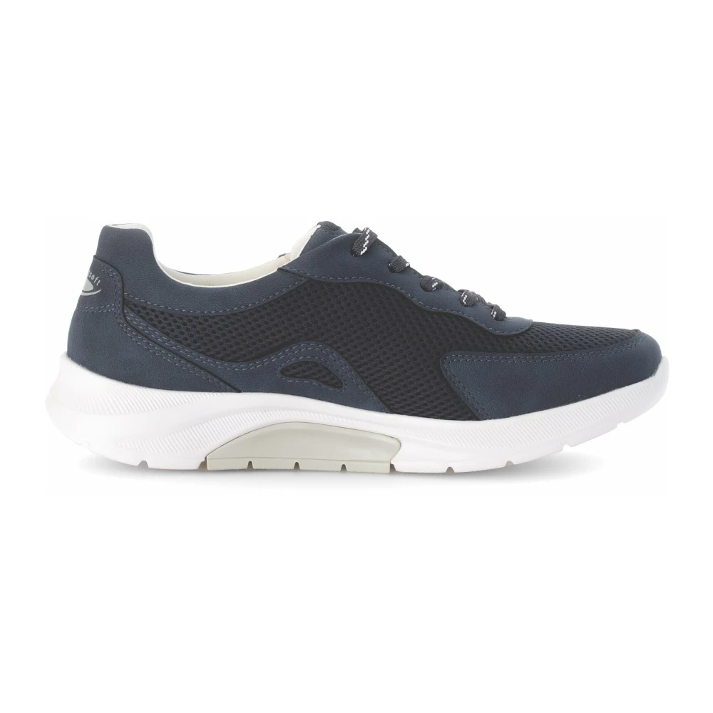 Gabor Low-Top Sneaker Dames Schoenen Blauw