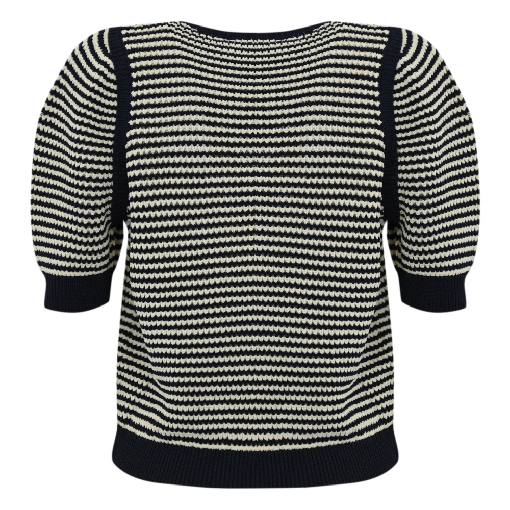 Twinset Gestreepte trui Blue Dames