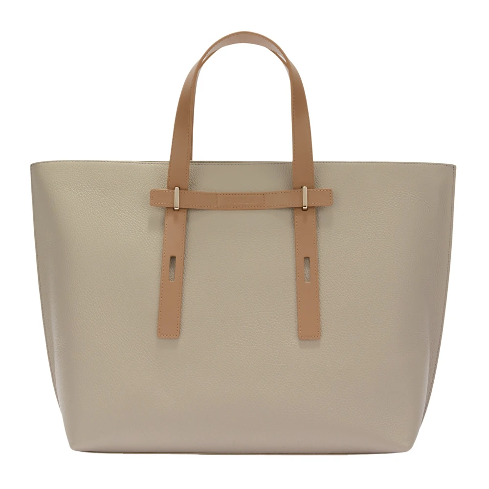 Furla Giove Tote L Beige Dames