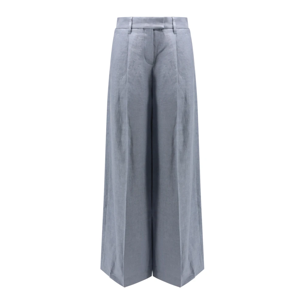 Trousers > Wide Trousers - - Brunello Cucinelli - Modalova