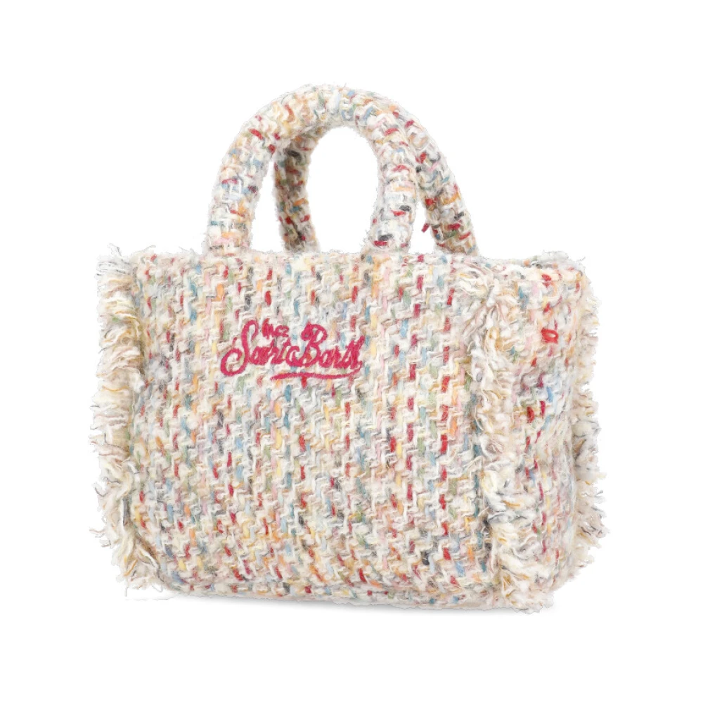 Saint Barth Multicolor Handtas met Franjes en Logo Multicolor Dames