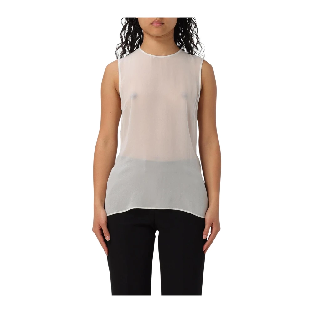 Tops > Sleeveless Tops - - Ami Paris - Modalova