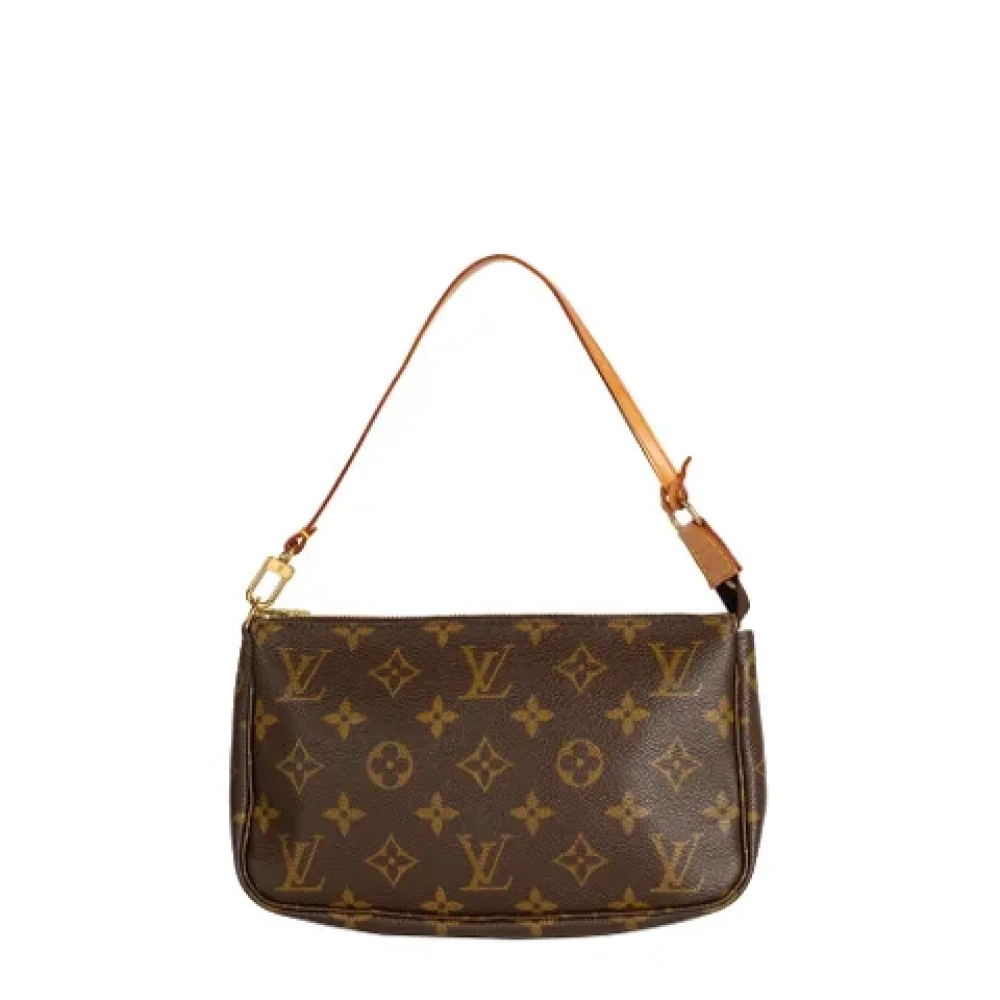 Louis Vuitton Vintage Pre-owned Canvas handbags Brown Dames