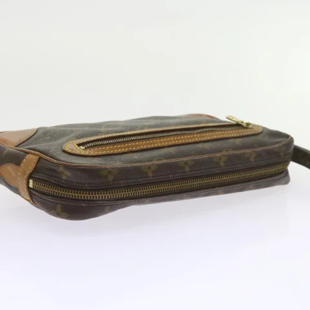 Louis Vuitton Vintage Pre-owned Canvas clutches Brown Dames