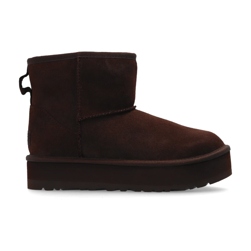 UGG Skor Classic Mini Platform Brown, Unisex