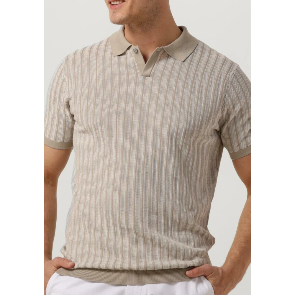 Gentiluomo Heren Polo & T-shirts Beige Heren