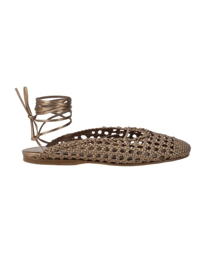 mules-en-cuir-a-effet-filet-avec-ruban