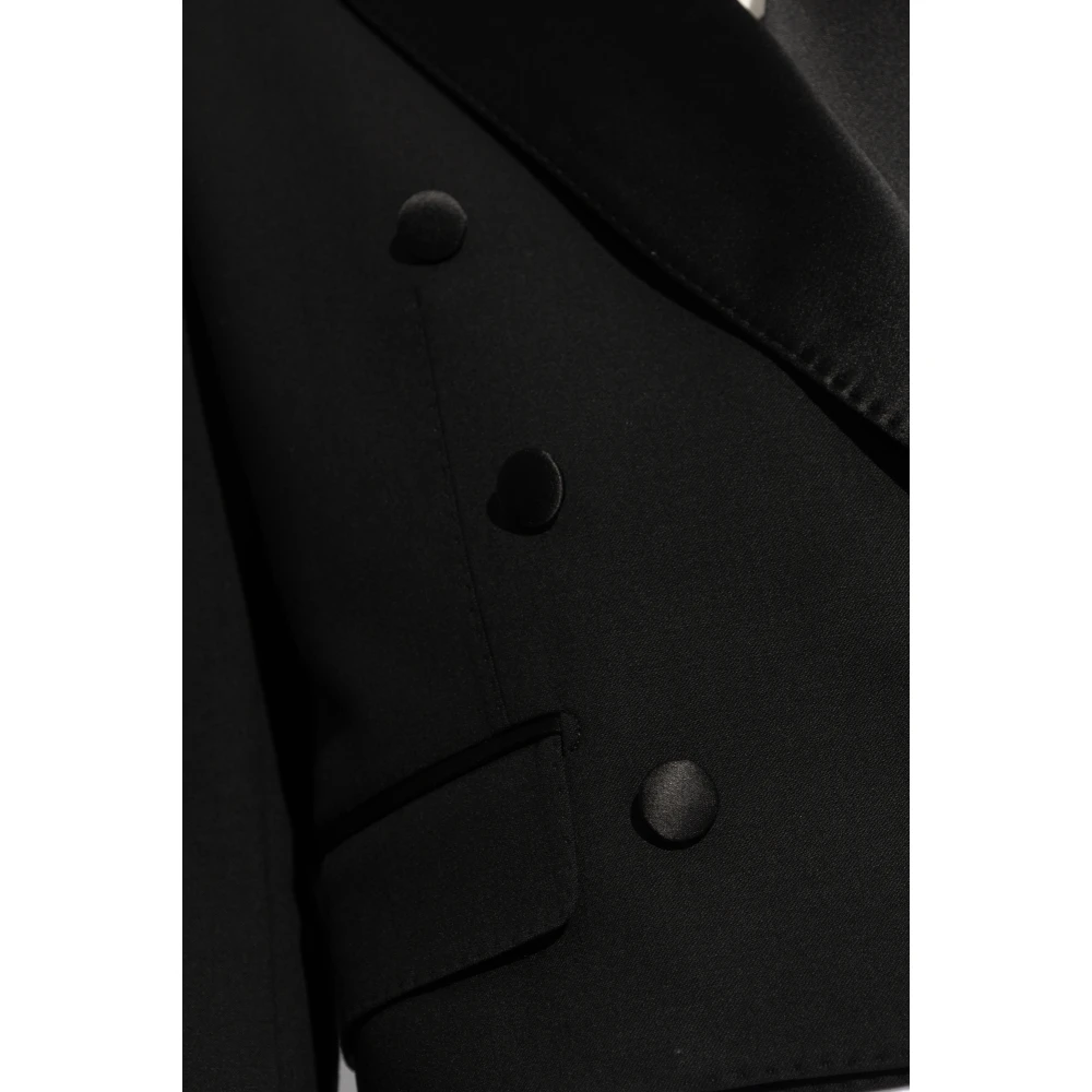 Dolce & Gabbana Dubbelbreasted jas Black Dames