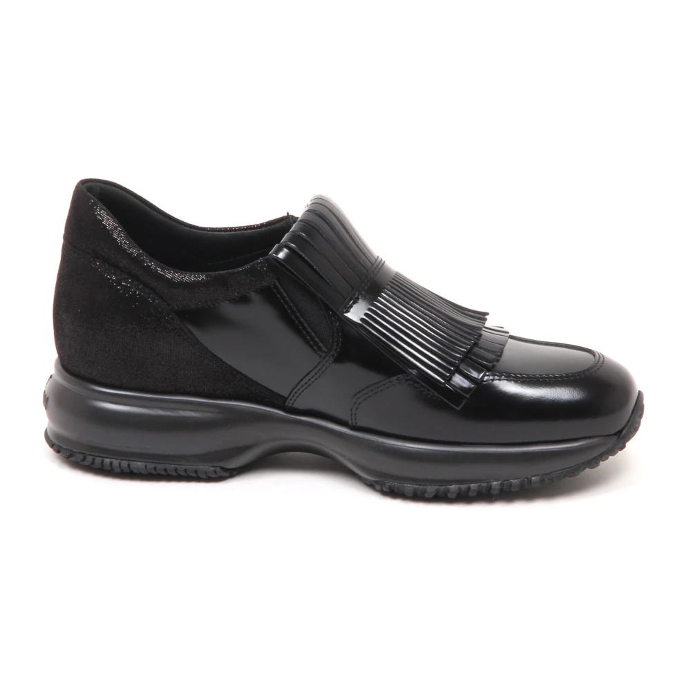 Hogan Interactive Double Fringe Schoen Dames Schoenen Zwart