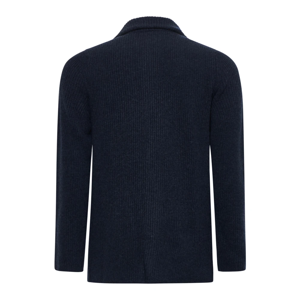 Roberto Collina Stijlvolle Gebreide Kleding Collectie Blue Heren