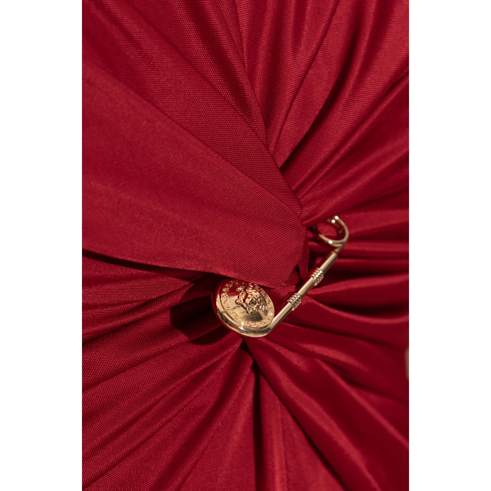 Versace Draped top Red Dames