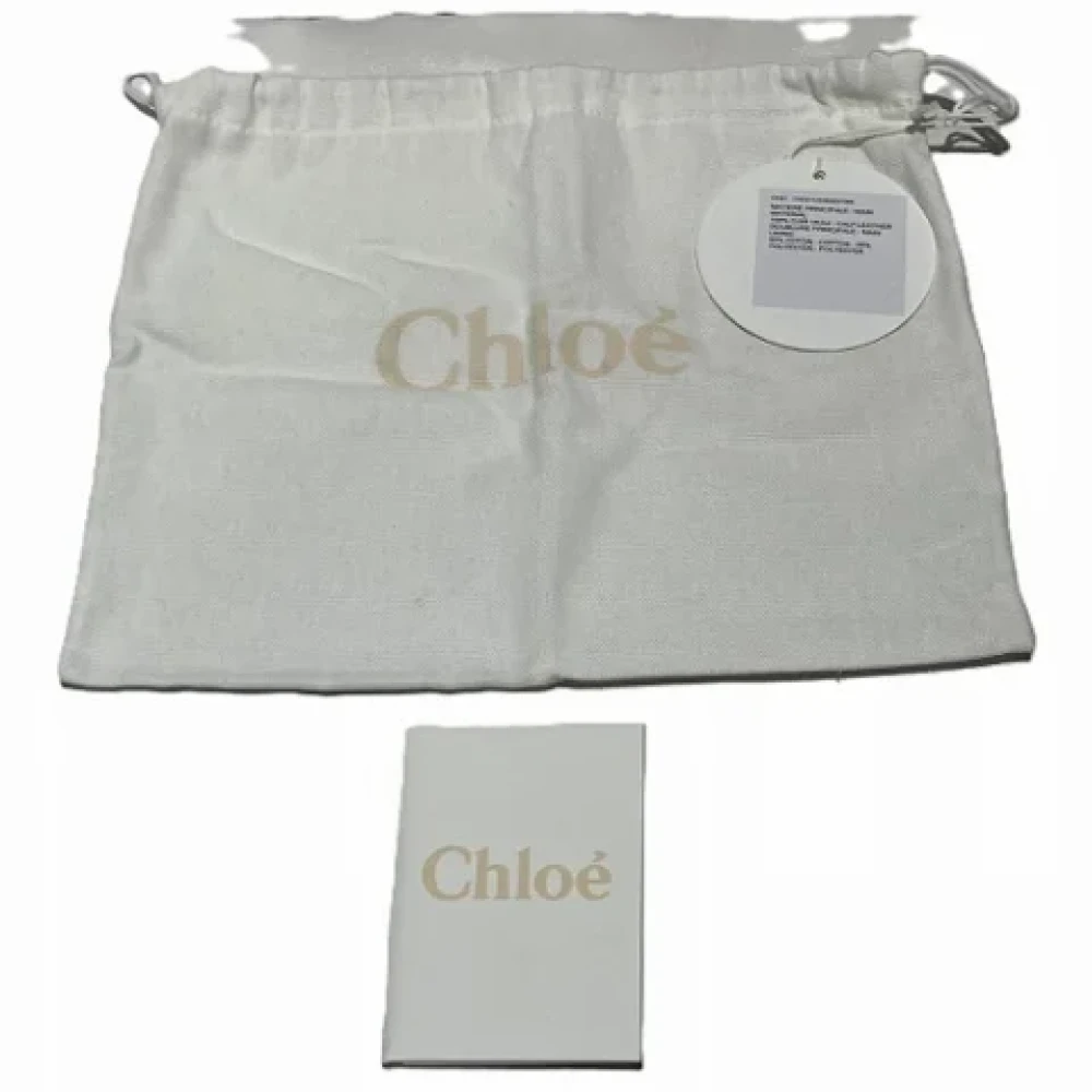 Chloé Pre-owned Leather handbags Beige Dames