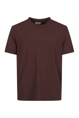 brown-crewneck-t-shirt-short-sleeves