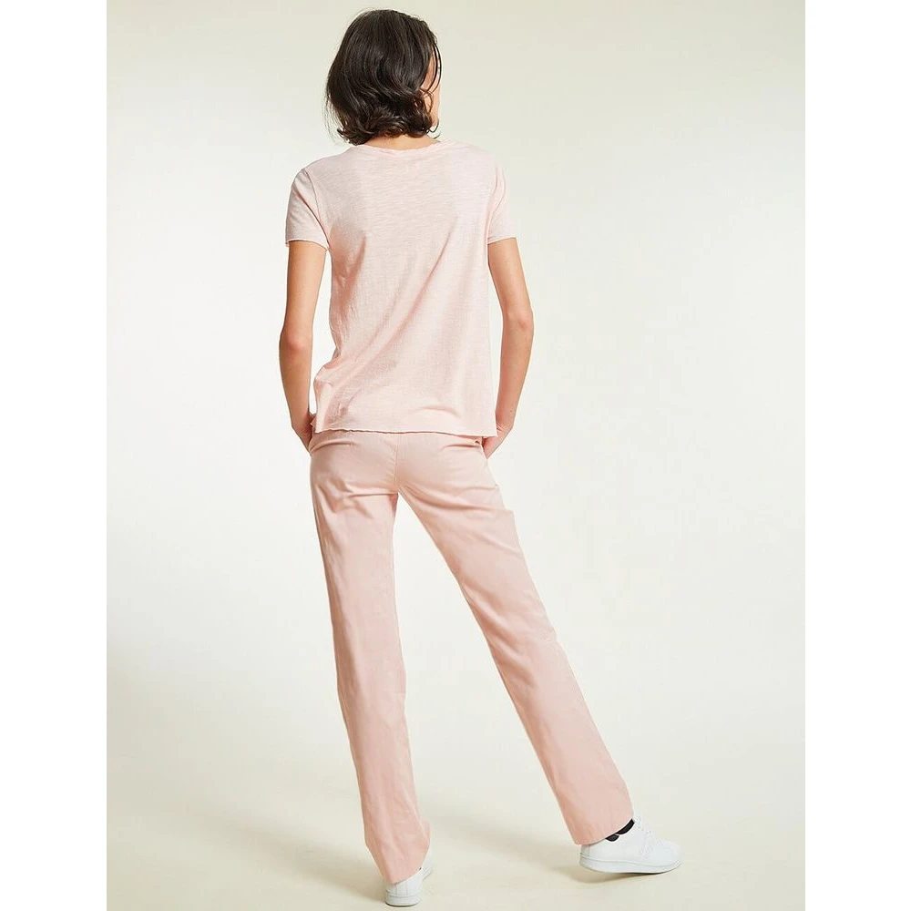 Ines De La Fressange Paris Lichtroze Anatole broek Pink Dames