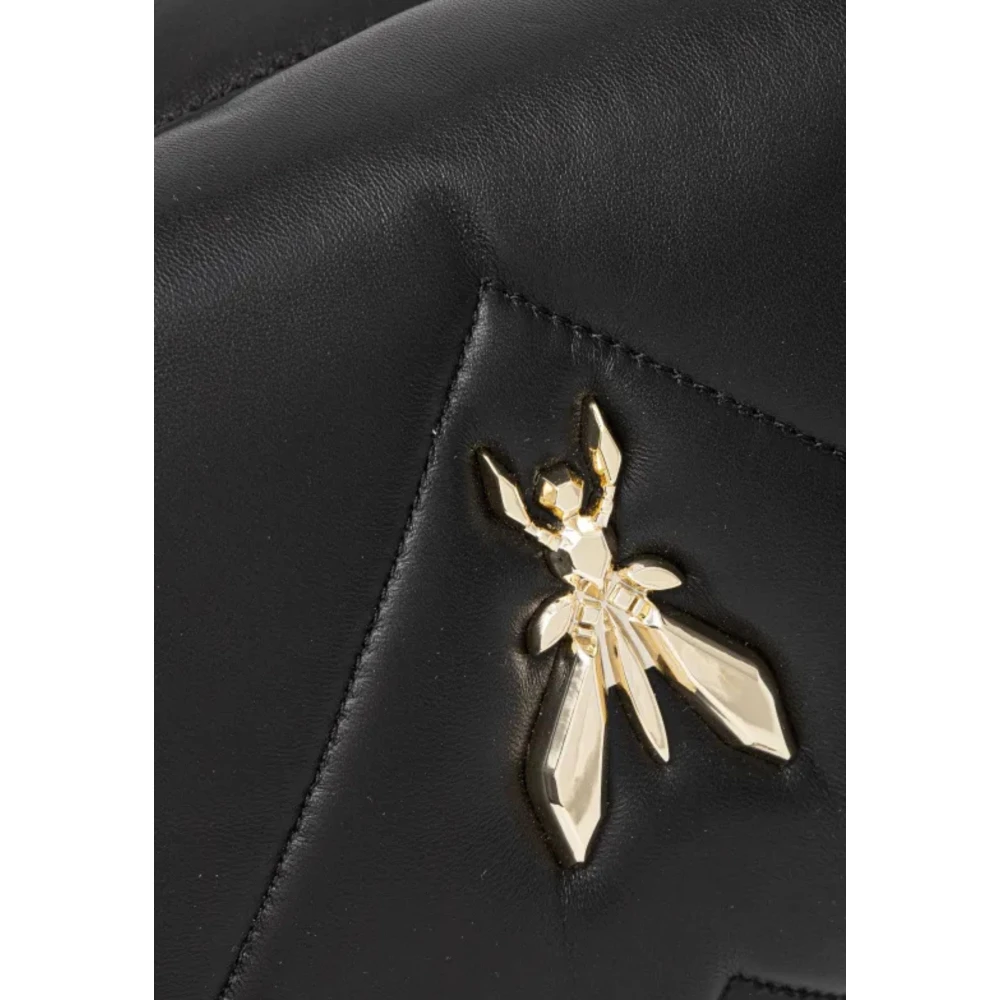 PATRIZIA PEPE Zwarte handtas Go Green model Black Dames