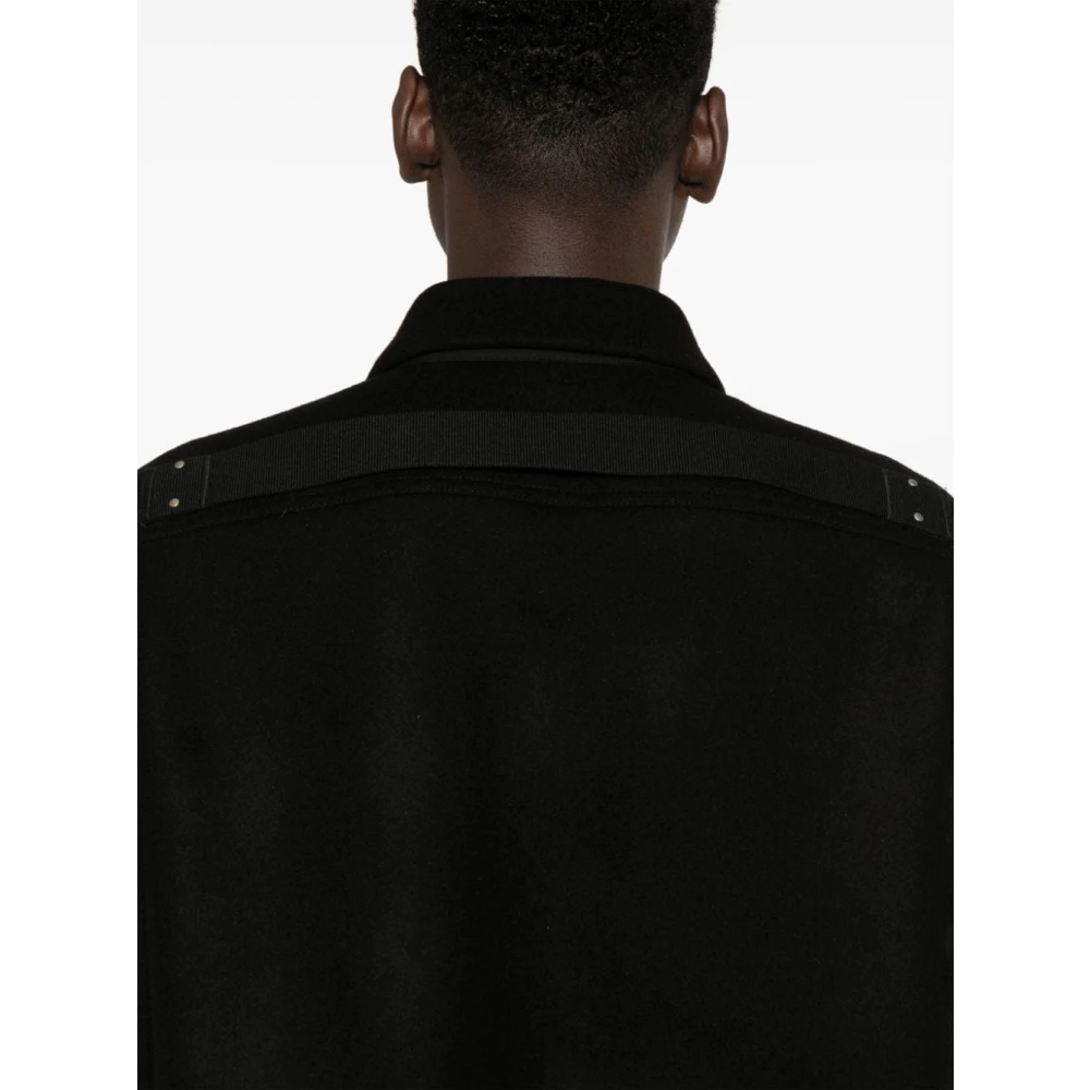 Rick Owens Zwarte Jassen voor een Stijlvolle Look Black Heren
