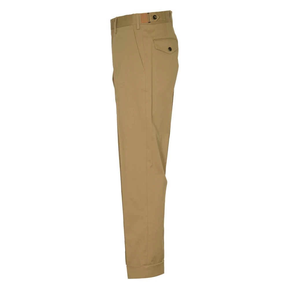 Dries Van Noten Bruine Broek Philip Brown Heren