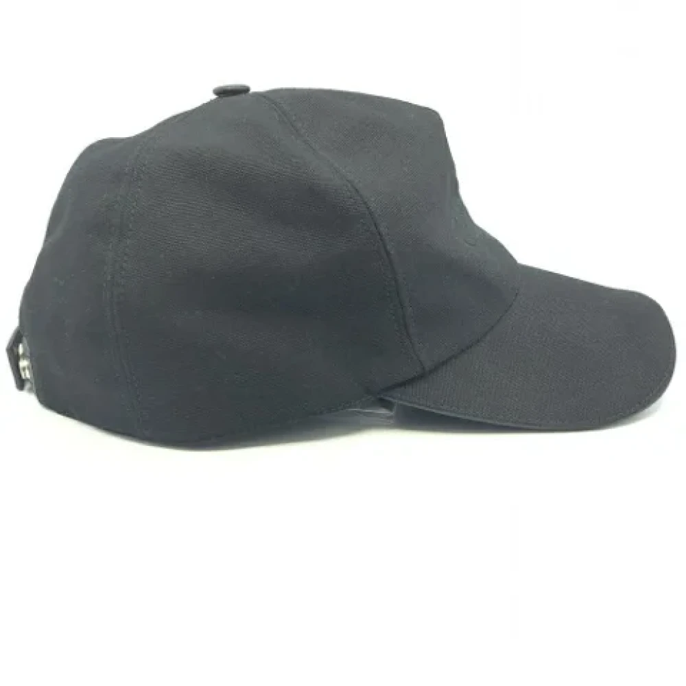 Dior Vintage Pre-owned Fabric hats Black Dames