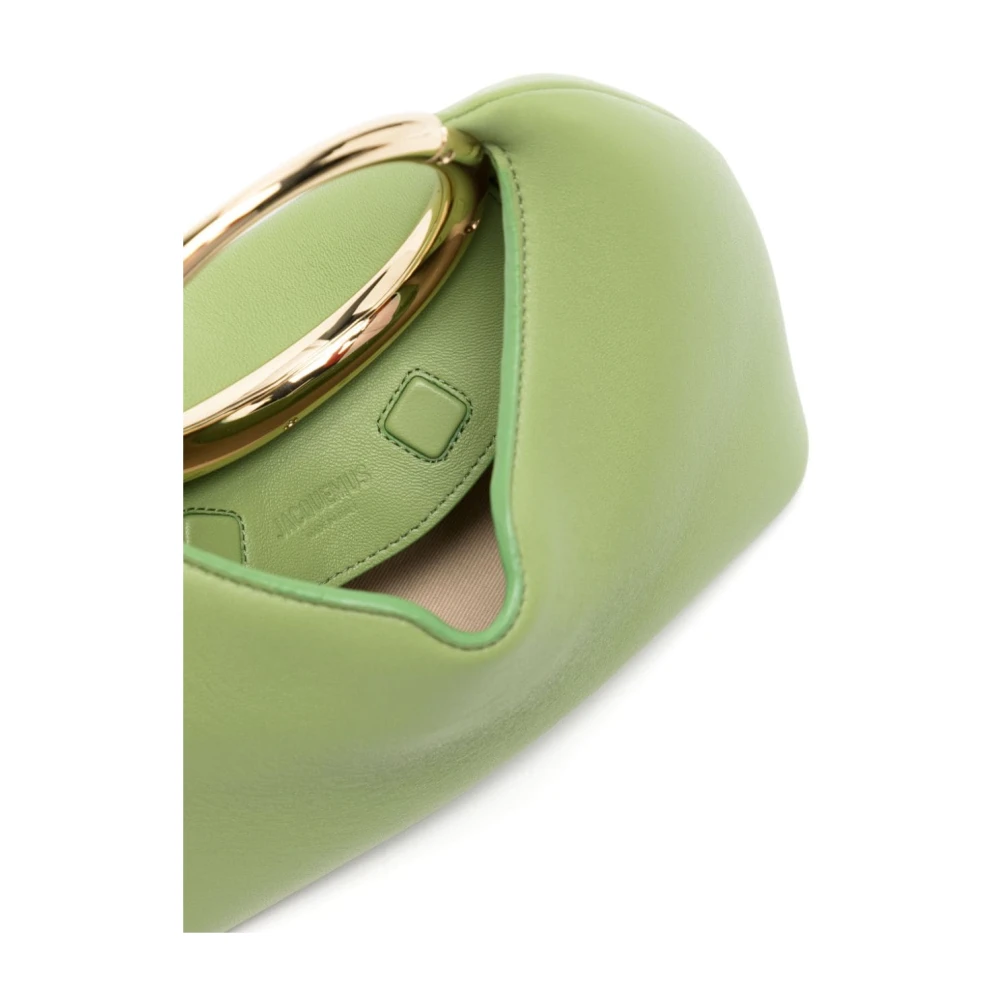 Jacquemus Groene Nappa Leren Lus Handtas Green Dames