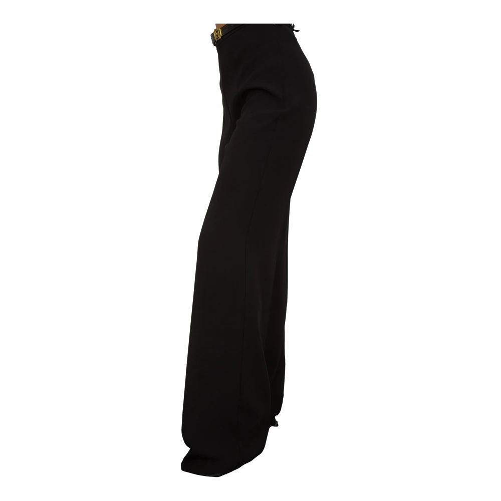 Elisabetta Franchi Stijlvolle Broek voor Vrouwen Black Dames