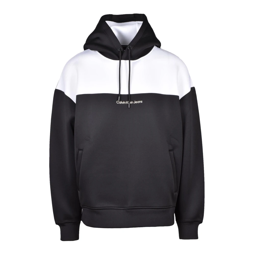 Calvin Klein Jeans Zachte Sweatshirt met Modalmix Black Heren