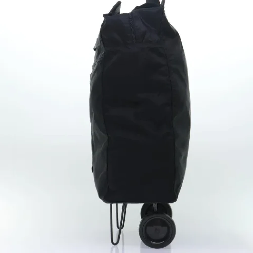 Prada Vintage Pre-owned Nylon travel-bags Black Dames