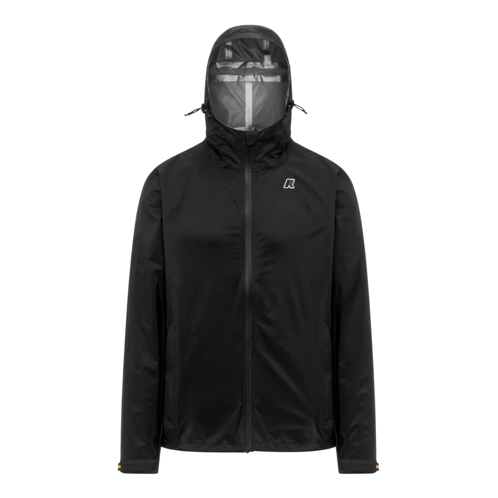 K-Way Homme Noir Vestes, Taille: S Charmain Jacket