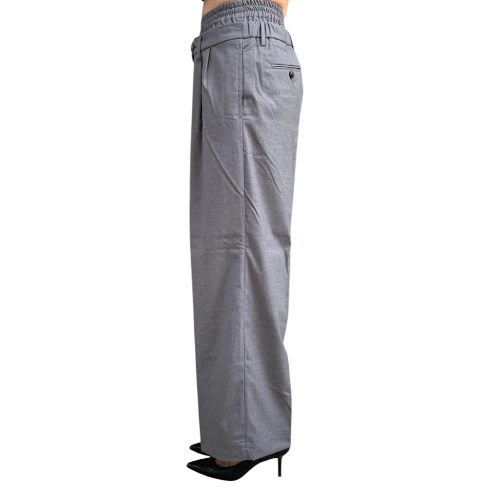 White Sand Slim Fit Jeans Gray Dames