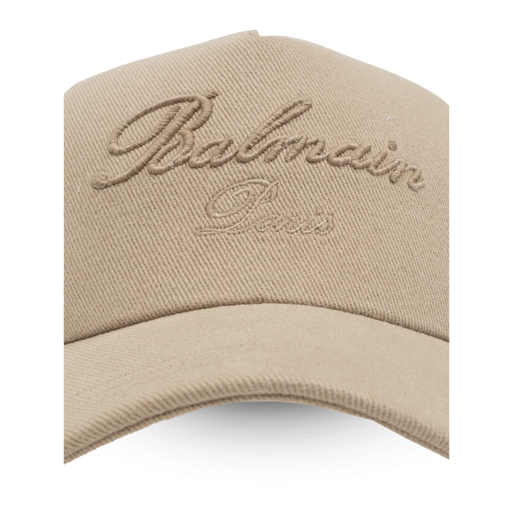 Balmain Baseball Cap Beige Heren