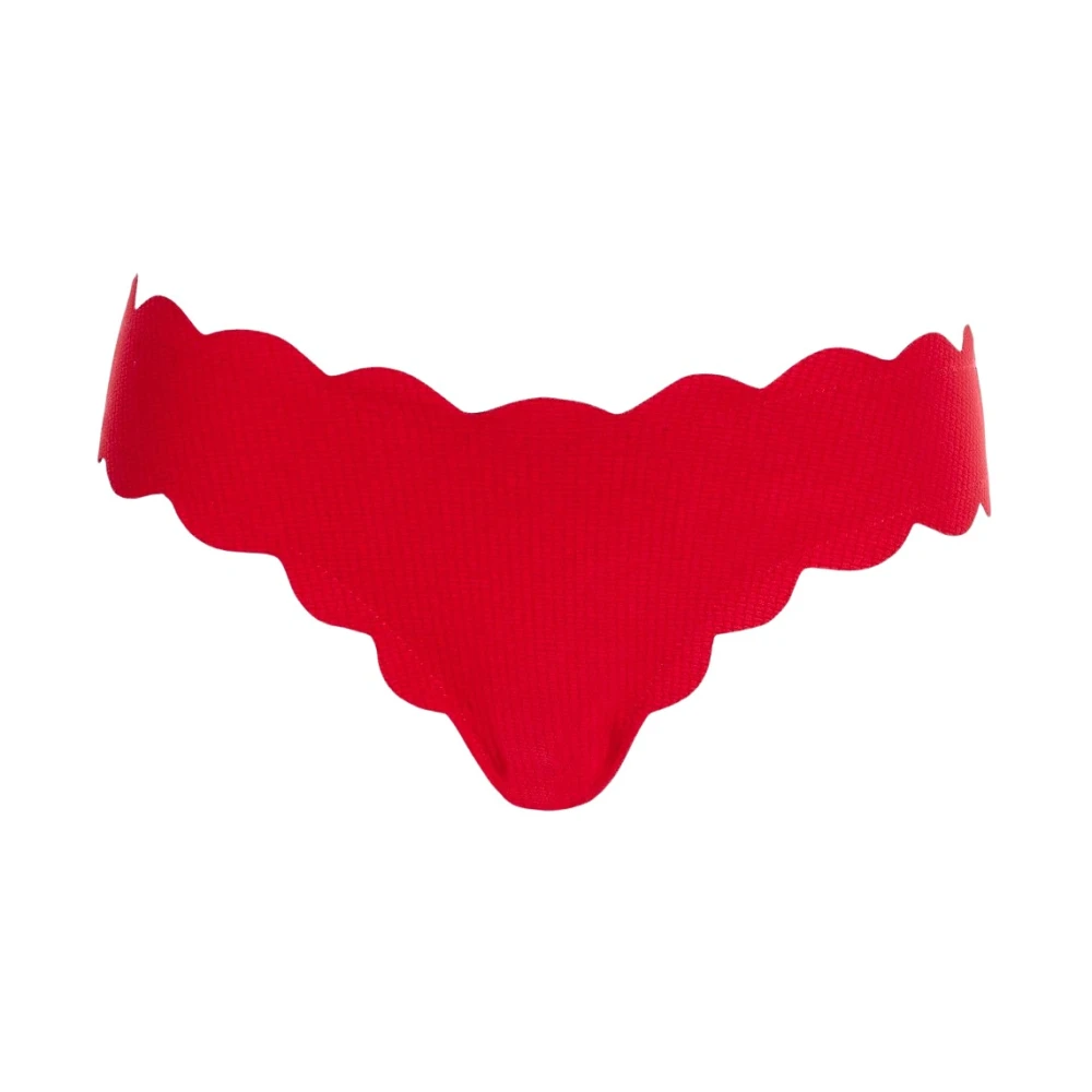 Marysia Women's Red Bikinis, L, High Antibes Bottom