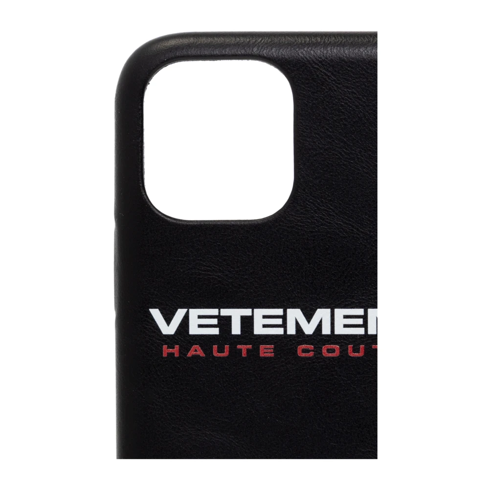 Vetements iPhone 11 Pro Case Black Unisex