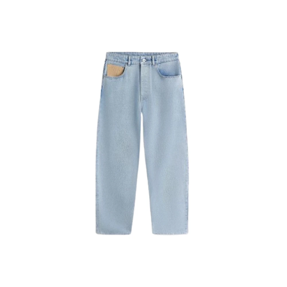 Drole de Monsieur Vervaagde Blauwe Jeans Blue Heren