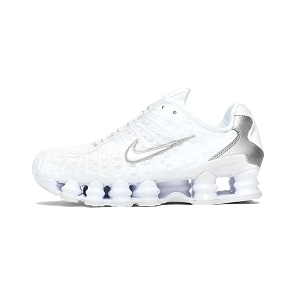 Nike Shox Tl - Male - Running Shoes - White - 2 1/2 Uk - Sport