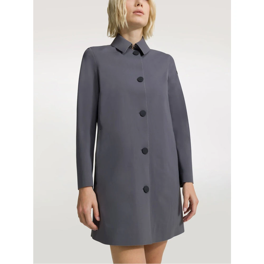 RRD Lichtgrijze Jas Twiggy Stijl Gray Dames
