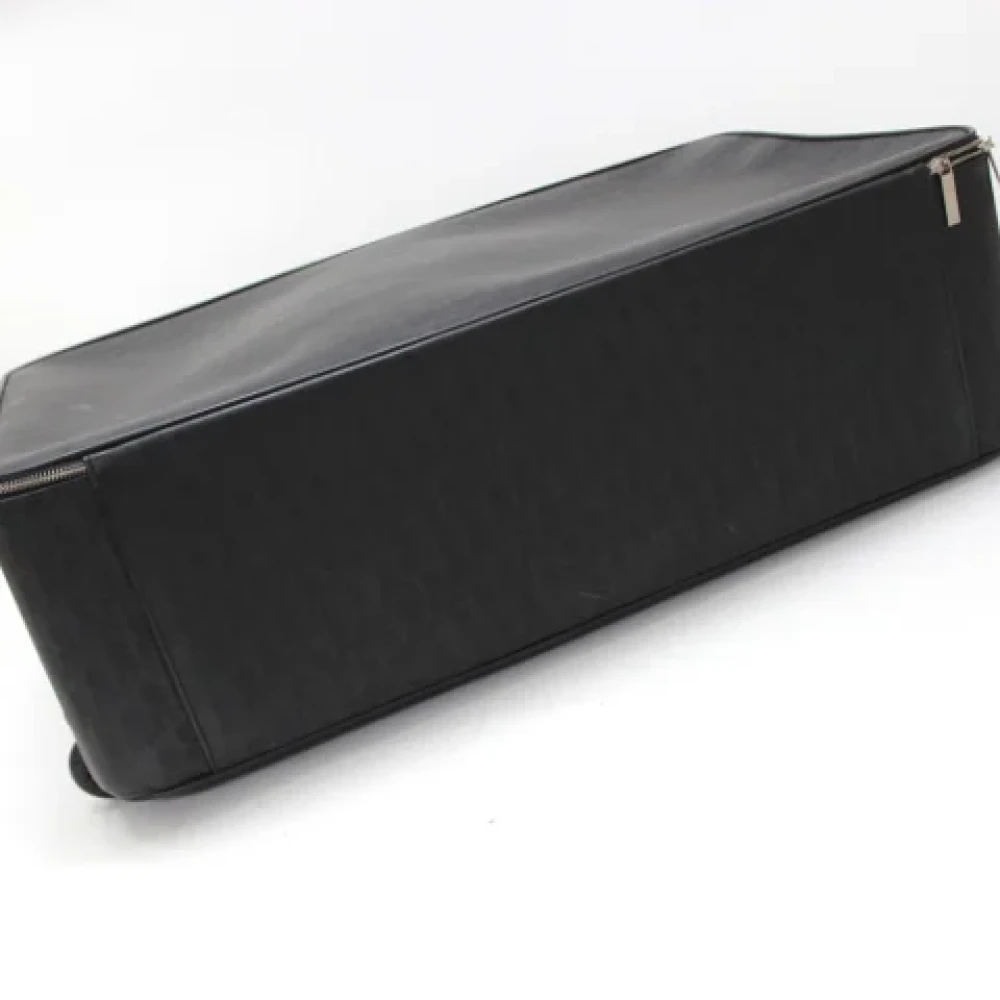 Dior Vintage Pre-owned Fabric dior-bags Black Heren