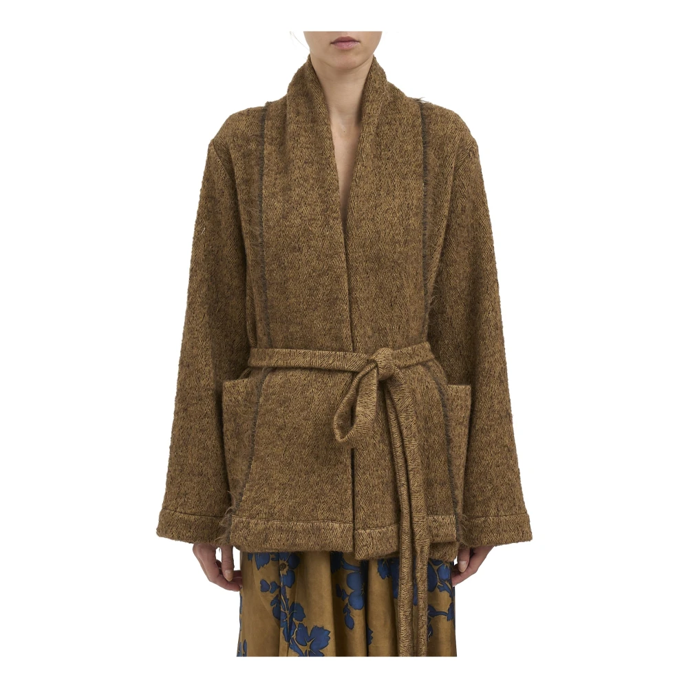 Uma Wang Donna Marrone Maglie, M, New,