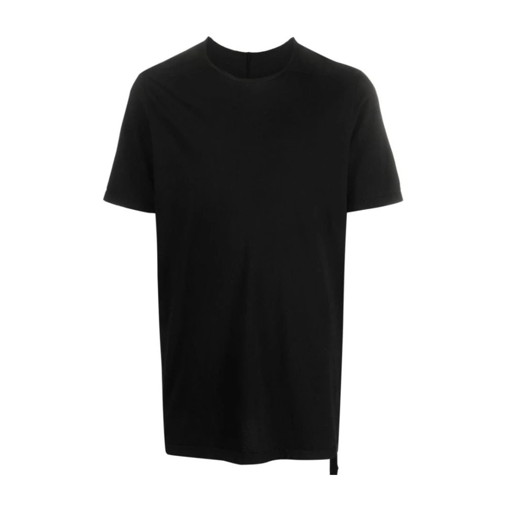 Rick Owens Zwart Katoenen Level T-Shirt voor Mannen Black Heren