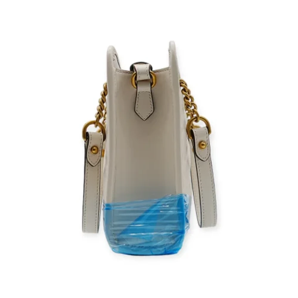 Gucci Vintage Pre-owned Leather gucci-bags White Dames