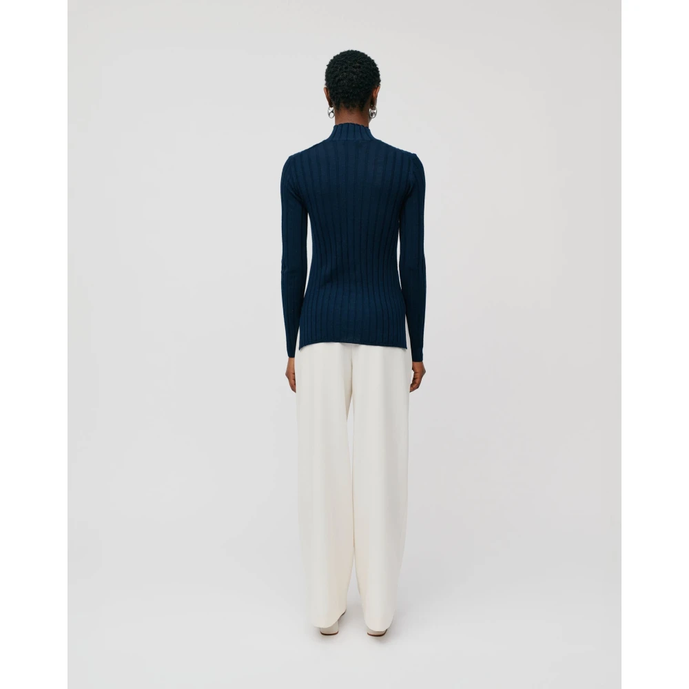 IVY OAK Kacy Rose Jumper Blue Dames