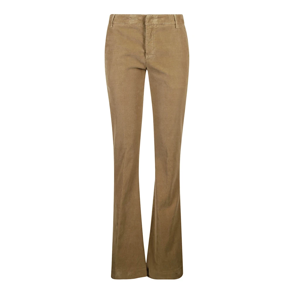 Dondup Lexi Skinny Bootcut Chino Byxor Beige, Dam