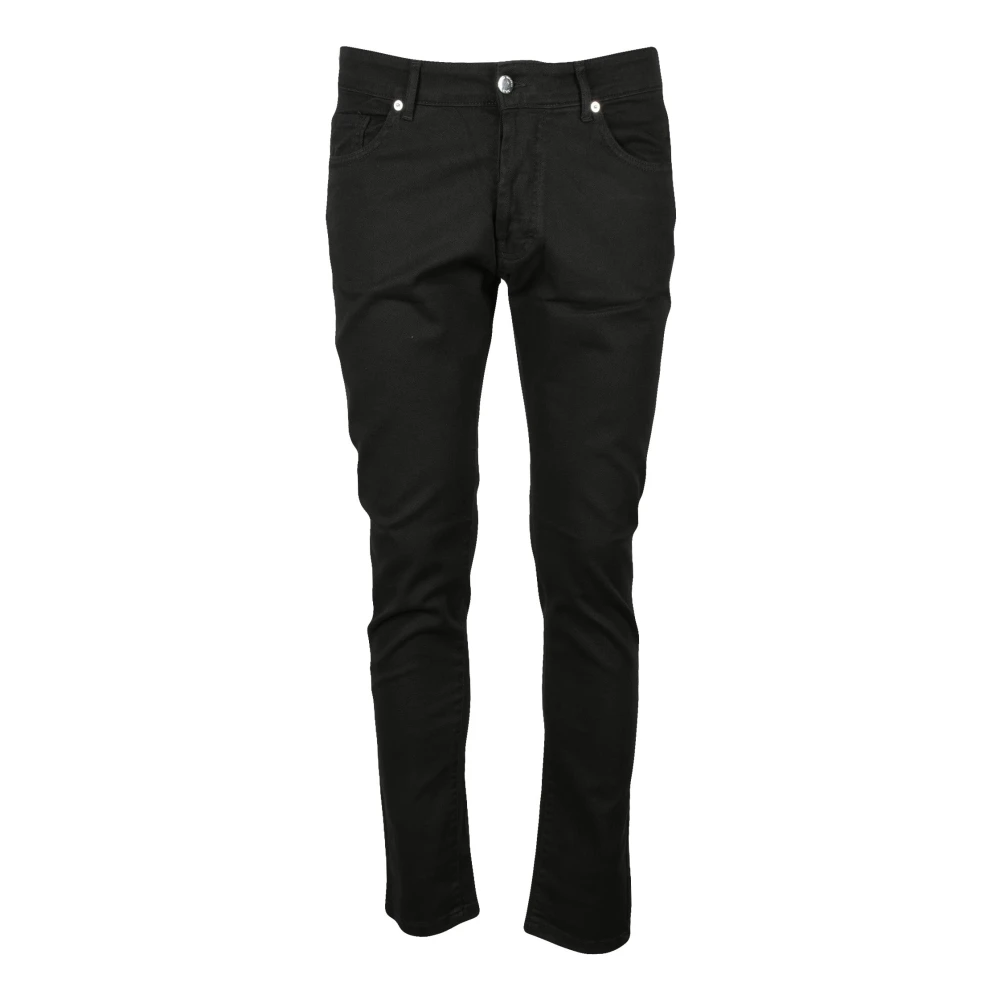 Costume National Stijlvolle Denim Jeans met Elastaan Black Heren