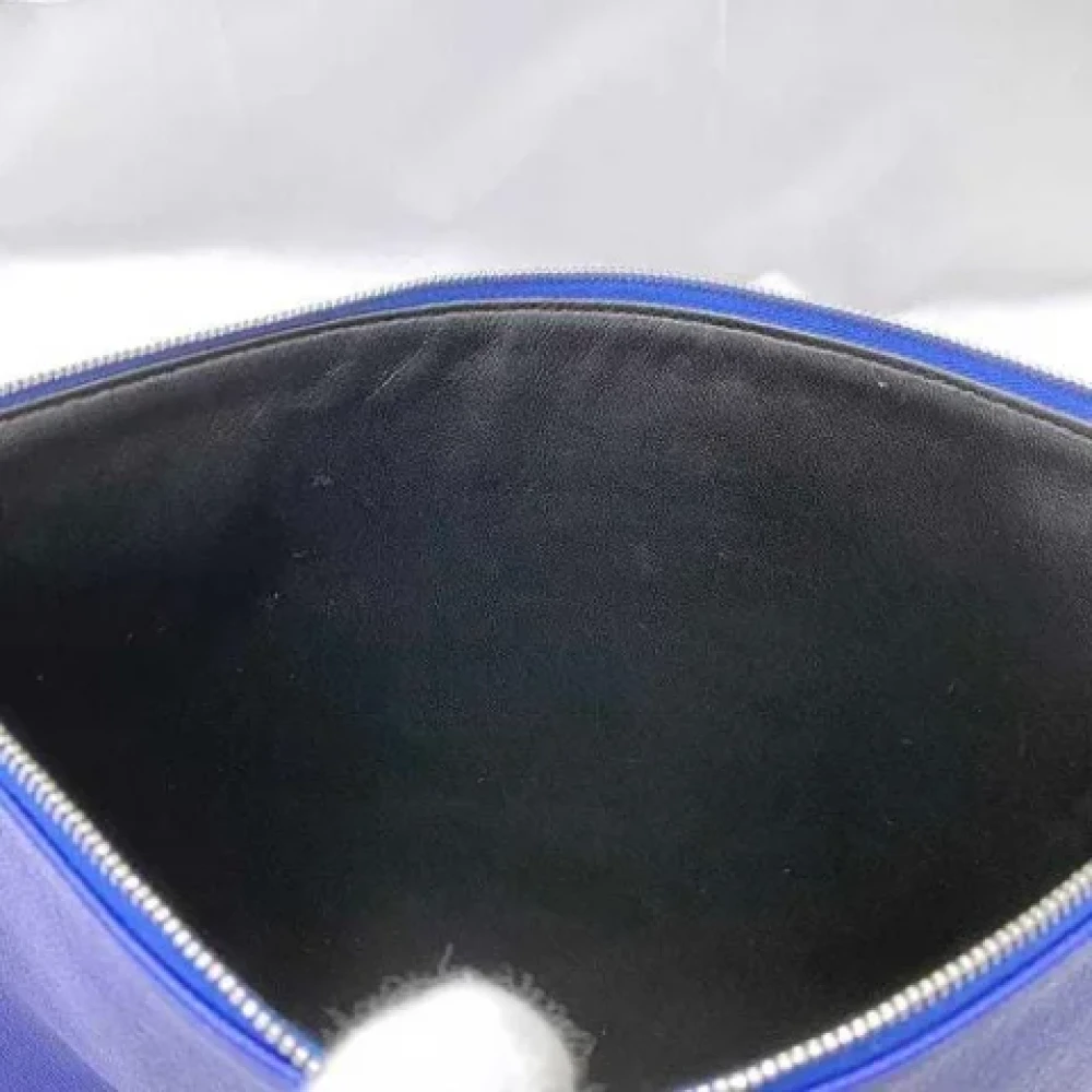 Balenciaga Vintage Pre-owned Leather balenciaga-bags Blue Dames