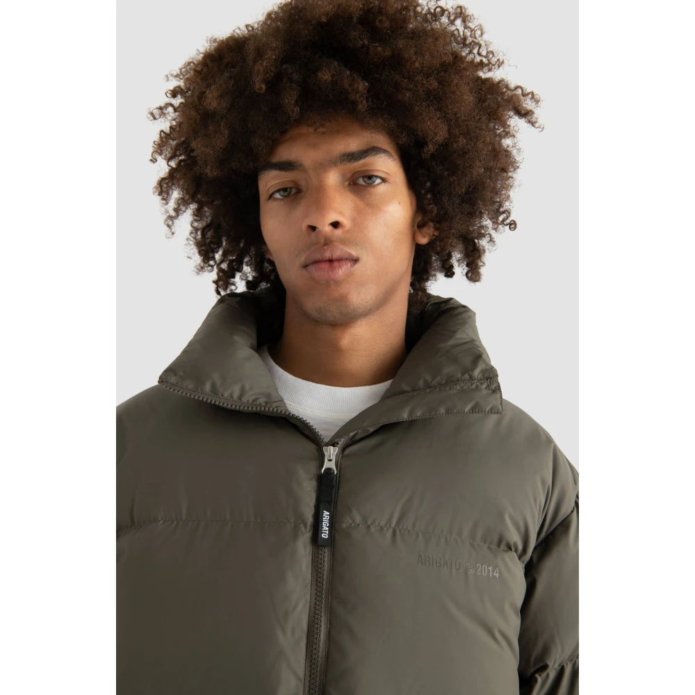 Axel Arigato Route Puffer Jacket Green Heren
