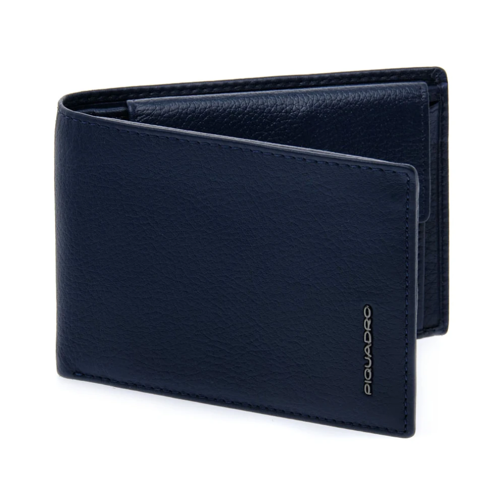 Piquadro Blauwe Portemonnee Blue Dames