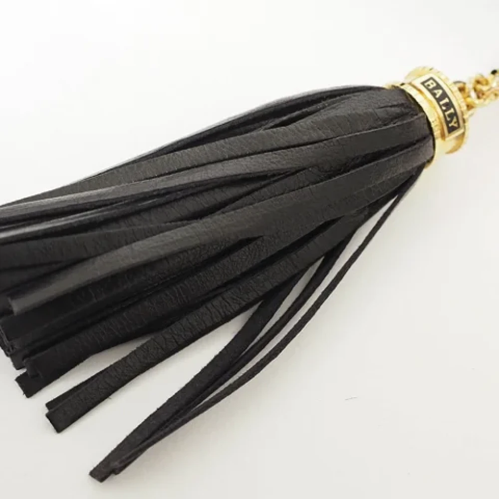 Bally Pre-owned Leather shoulder-bags Black Dames