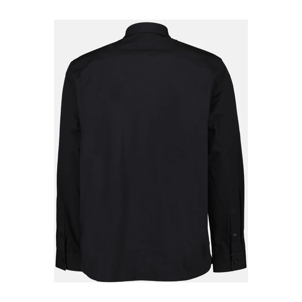 Burberry Klassieke Overhemd met Lange Mouwen Black Heren
