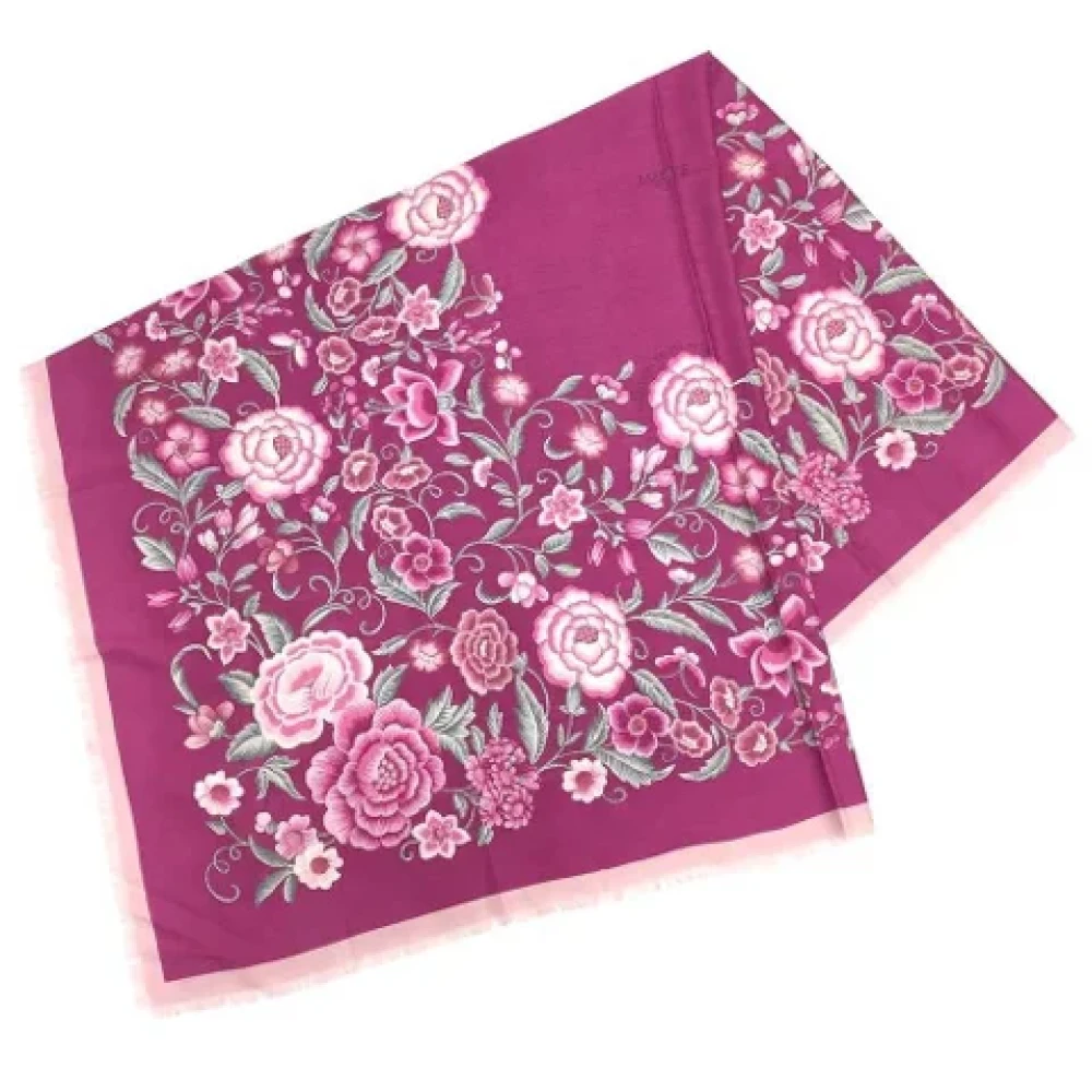 Loewe Pre-owned Silk scarves Multicolor Dames