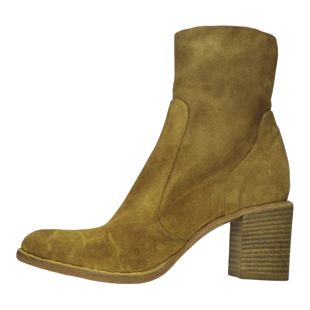 Strategia Vrouw Geel Schoenen Dames, 39 Eu, Leer, Laarzen