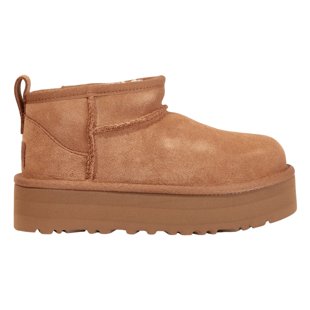 Ugg , Kids Boots, Unisex, Brown, 32 1/2 Eu, Classic Ultra Mini Platform Boot